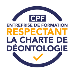 Logo de l'entreprise qui respecte la charte de déontologie