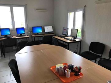 Salle de formation au centre d'Agde