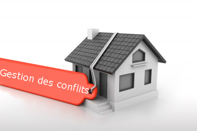 Illustration formation gestion des conflits dans l'immobilier